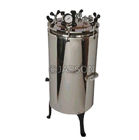 Autoclave, Vertical, Stainless Steel, Nut Locking (Sterilizer Pressure Type) Autoclave, Vertical, Stainless Steel, Nut Locking (Sterilizer Pressure Type)